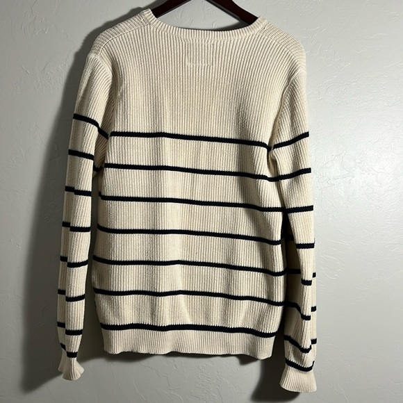 Nautica Jeans Co Stripped Pullover - Mens M - Picture 2 of 5